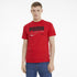 T-shirt rossa con stampa a contrasto Puma REBEL, Abbigliamento Sport, SKU a722000078, Immagine 0